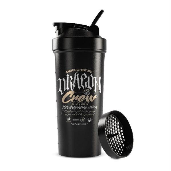 COQUETELEIRA DRAGON CREW - 10TH ANNIVERSARY EDITION - PRETA