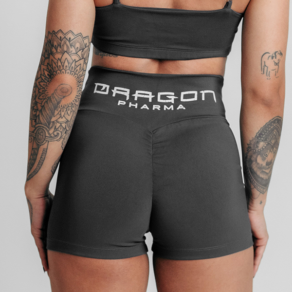 SHORT DRAGON CINZA